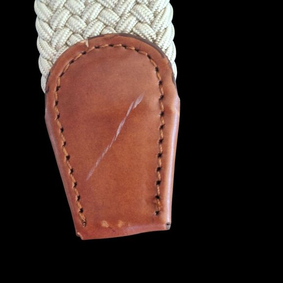 Magnanni Nadal Woven Belt Made in Spain Men's size Small Beige - Picture 16 of 16